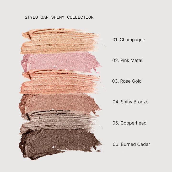 Couleurs de Noir - Stylo OAP WP Shiny – 06 Burned Cedar