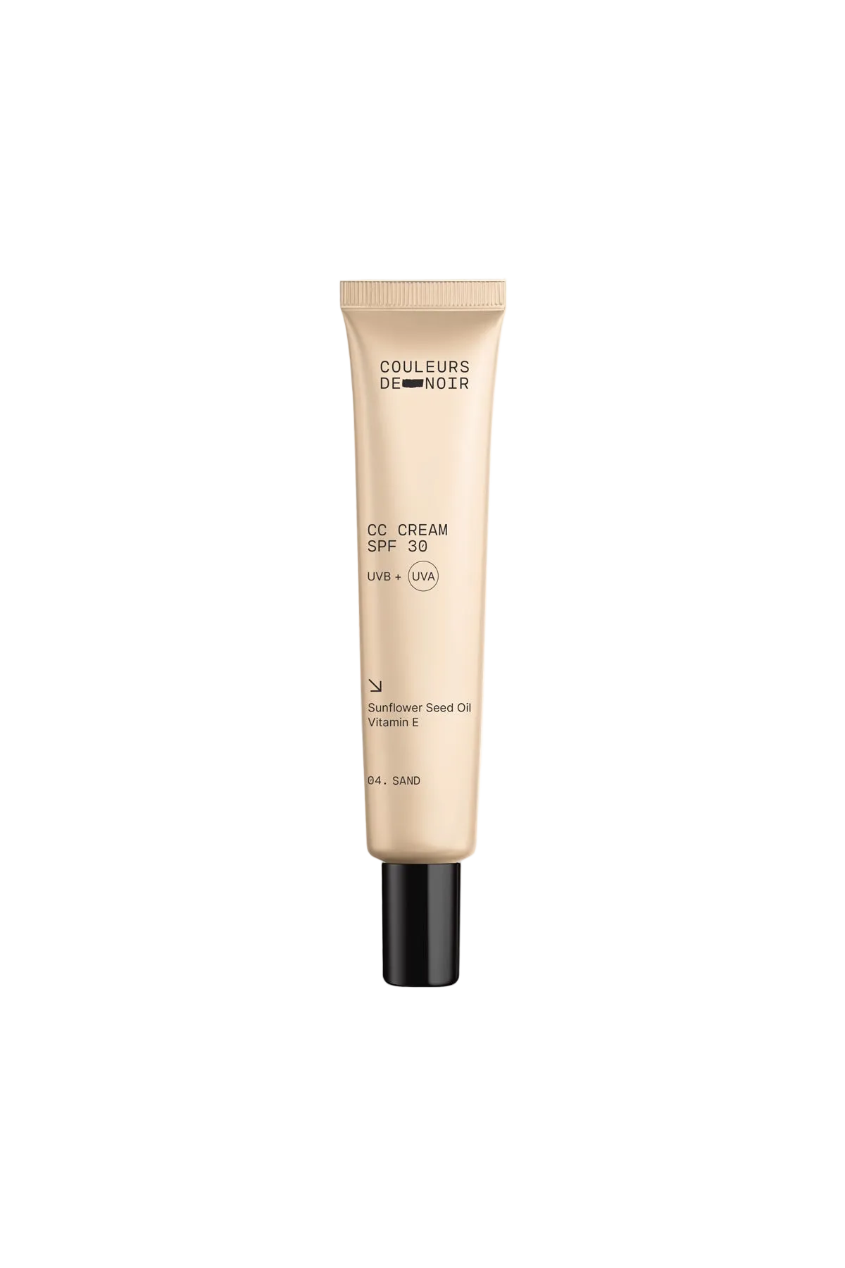 Couleurs de Noir - CC Cream Broad Spectrum SPF30 - 04 Sand