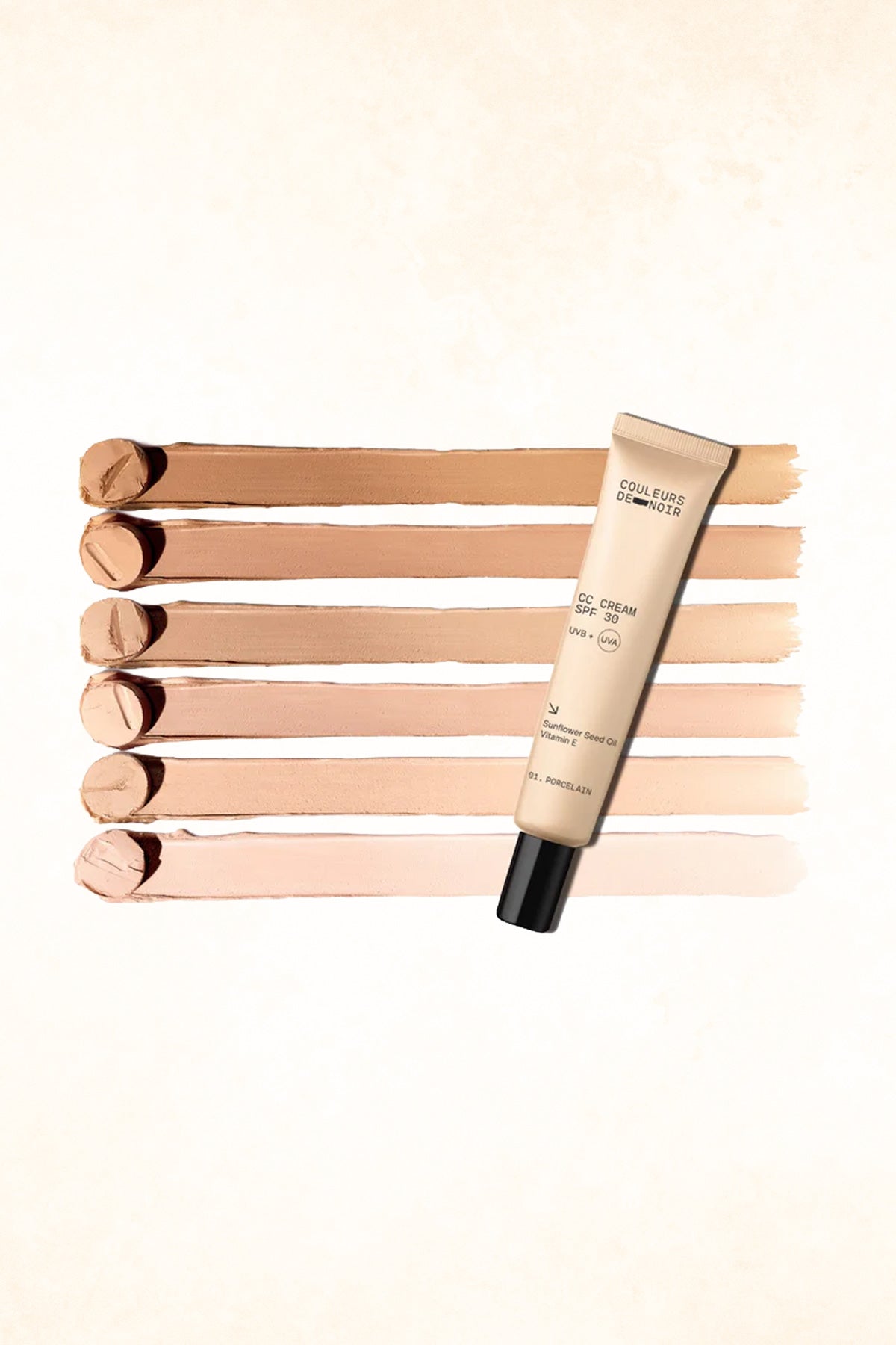 Couleurs de Noir - CC Cream Broad Spectrum SPF30 - 06 Cappuccino