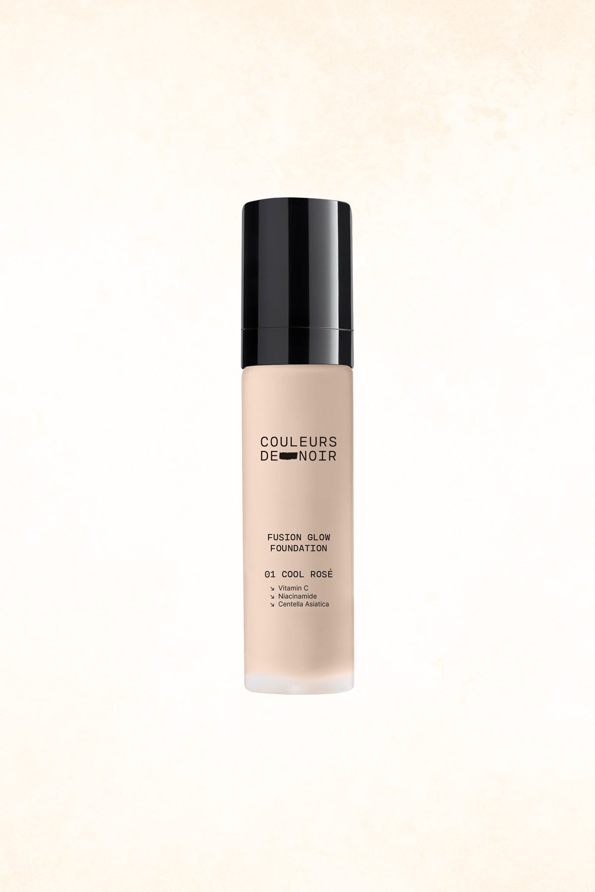 Couleurs de Noir - Fusion Glow Foundation – 01 Cool Rosé (Cool Rose)