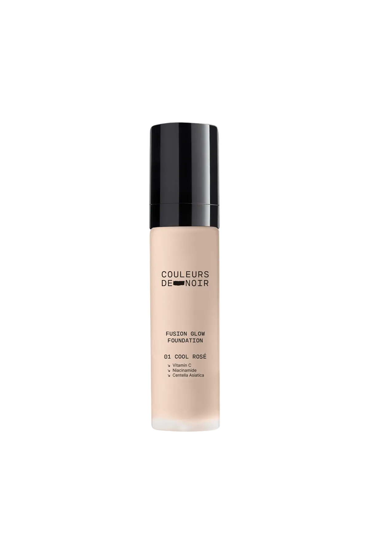 Couleurs de Noir - Fusion Glow Foundation – 01 Cool Rosé (Cool Rose)