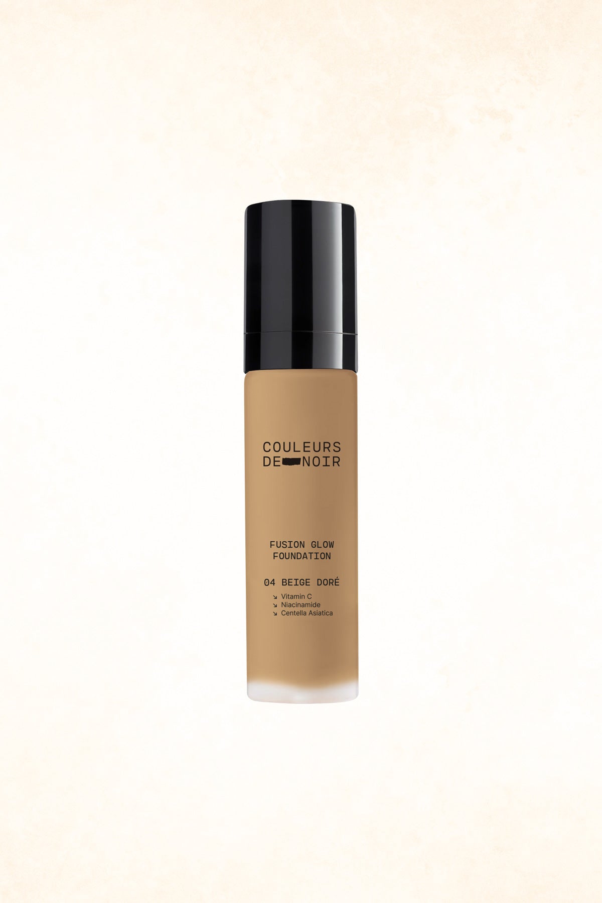Couleurs de Noir - Fusion Glow Foundation – 04 Beige Doré (Golden Beige)