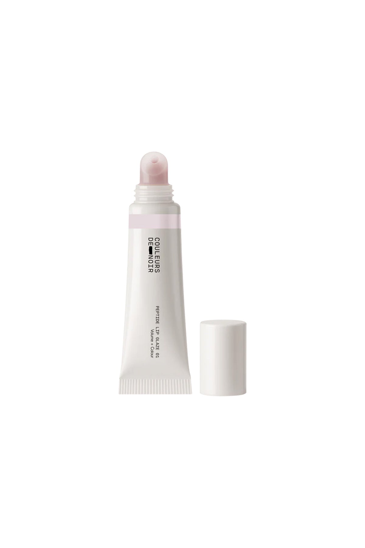 Couleurs de Noir - Peptide Lip Glaze - 01 - Pink Sherbet