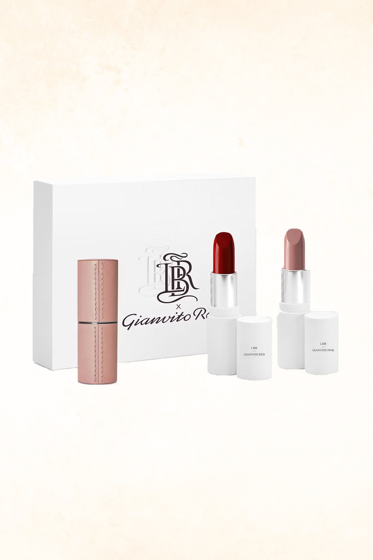 La Bouche Rouge - The Gianvito Rossi Set - Pink Leather