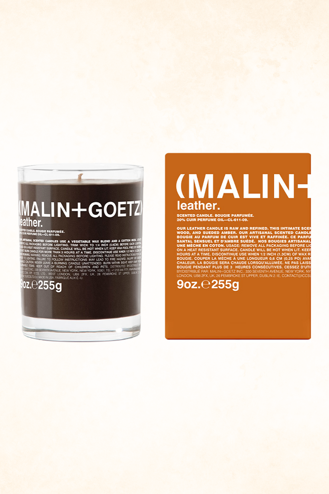 Malin+Goetz - Leather Candle 255 g