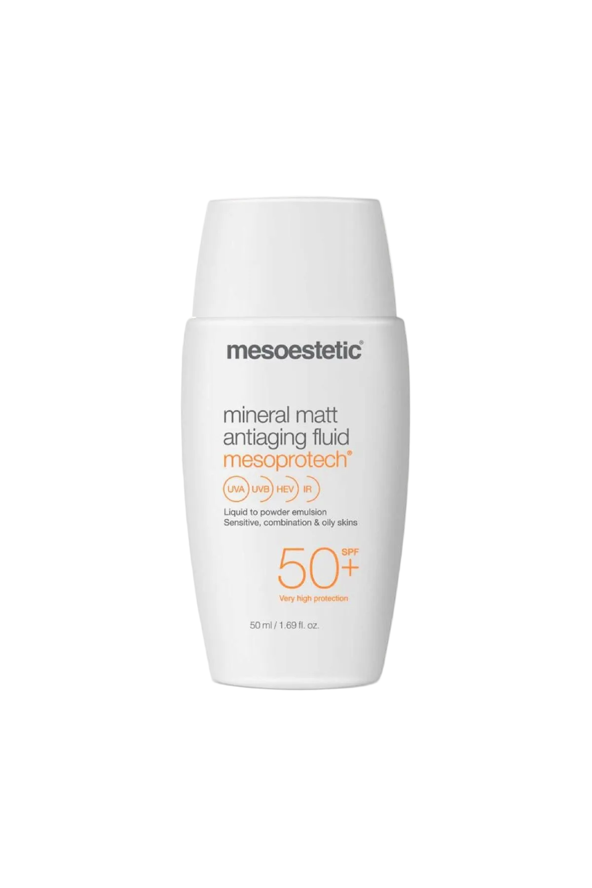 Mesoestetic – Mineral Matt Antiaging Fluid 50+SPF