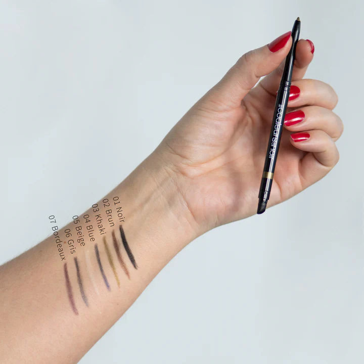 Couleurs de Noir - Stylo Yeux – 07 Bordeaux