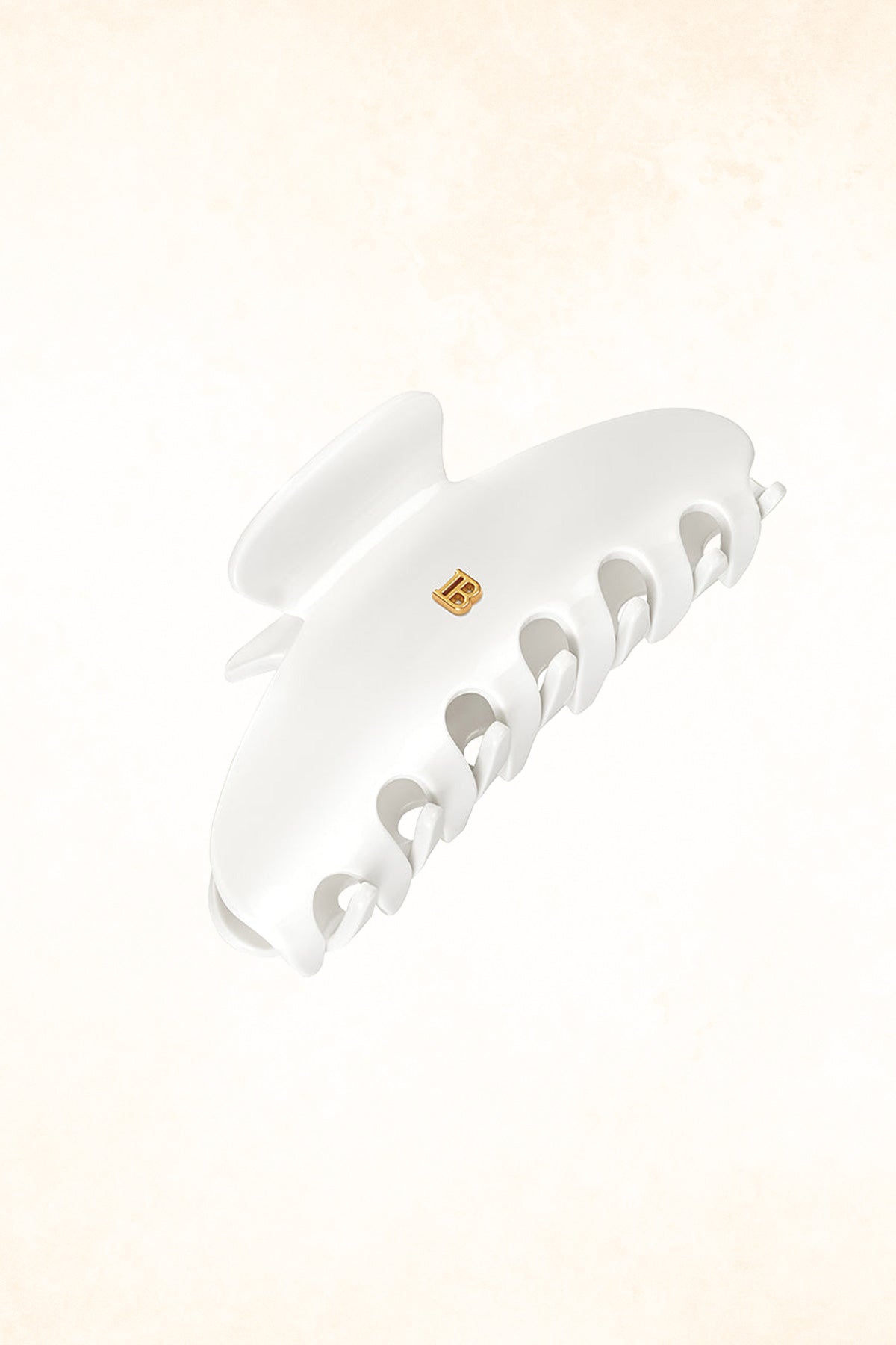 Balmain - Pince A Cheveux Large - White