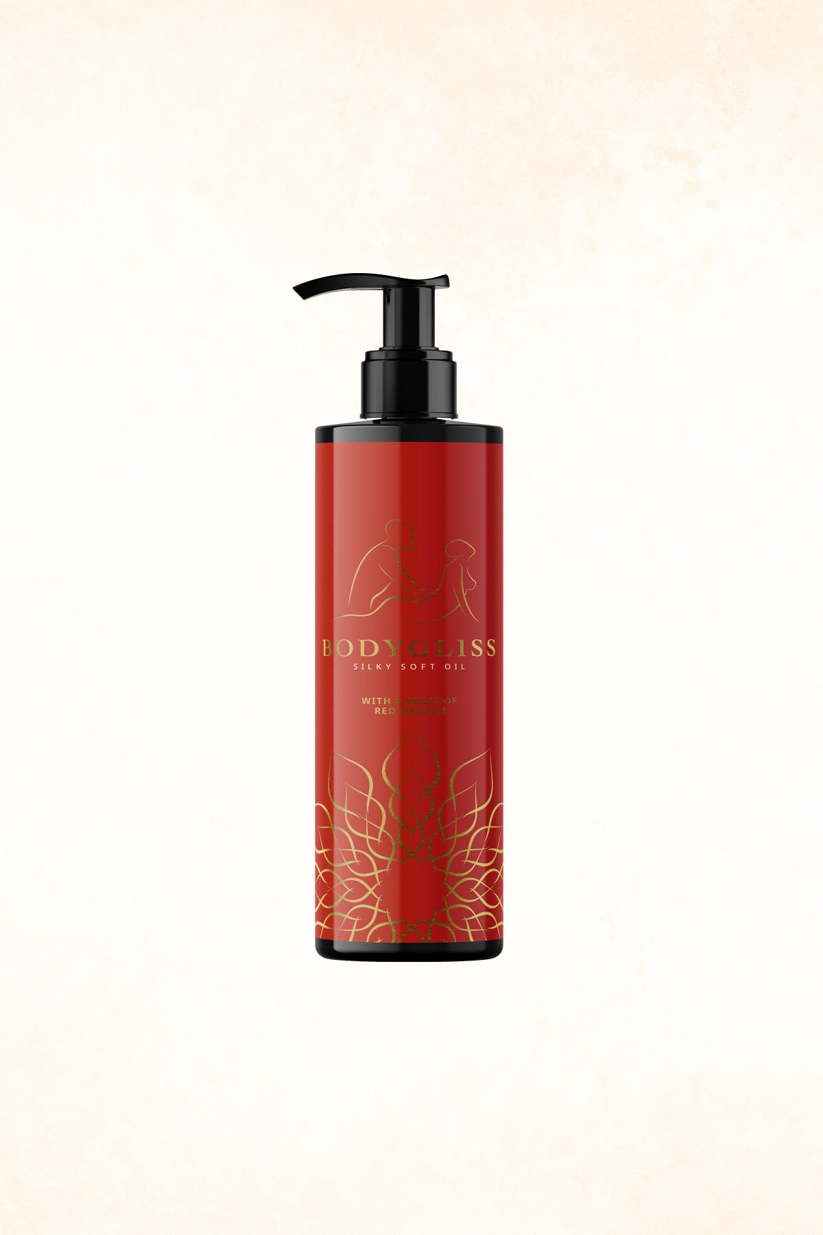 Bodygliss - Silky Soft Oil - Massage Oil - Red Orange