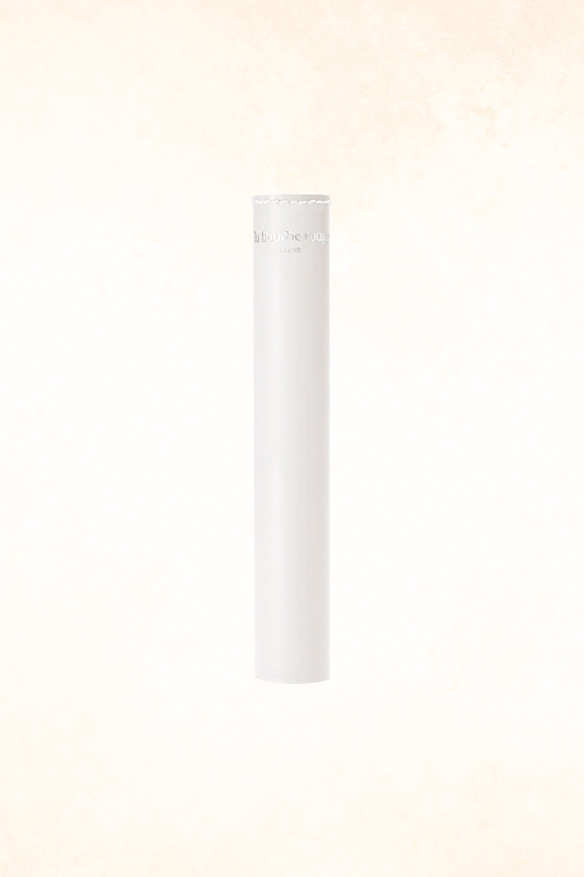 La Bouche Rouge - White Fine Leather Mascara Sleeve