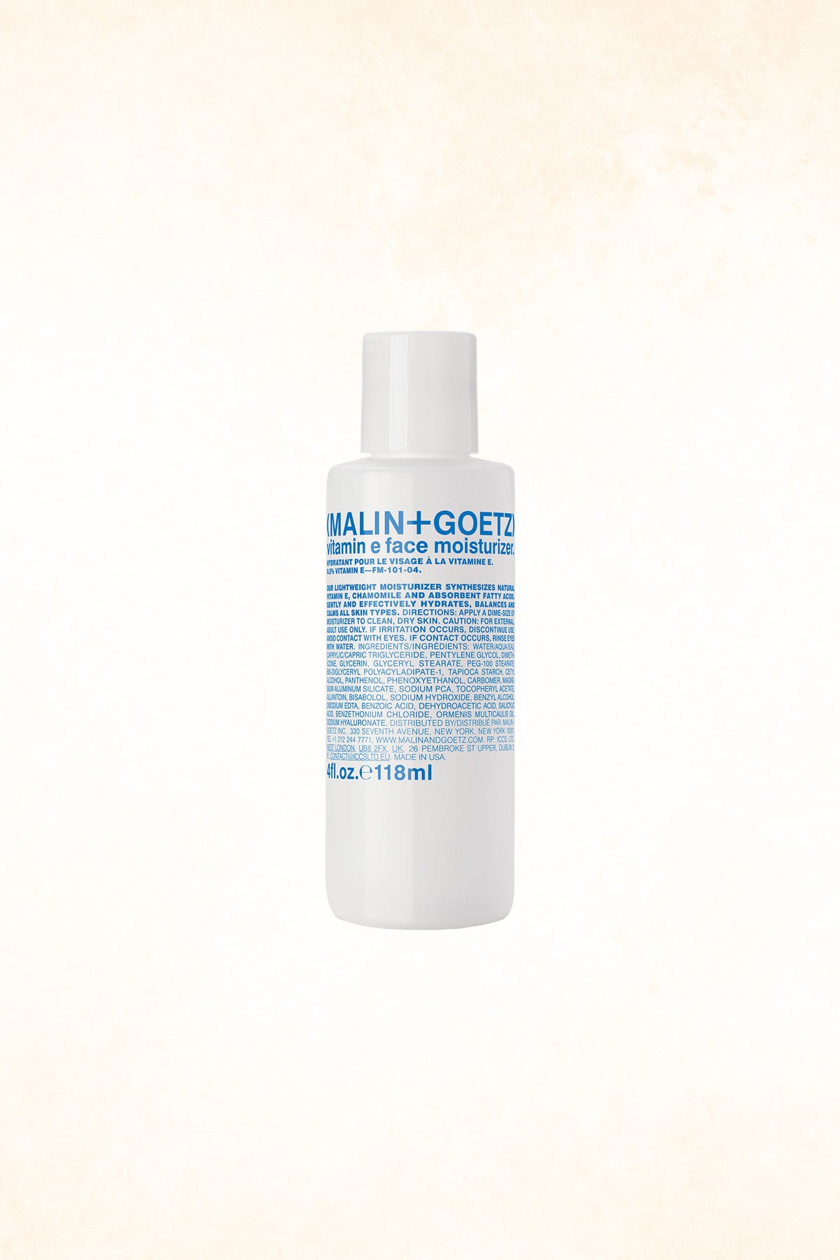 Malin+Goetz – Vitamin E Face Moisturizer 4 oz / 118 ml