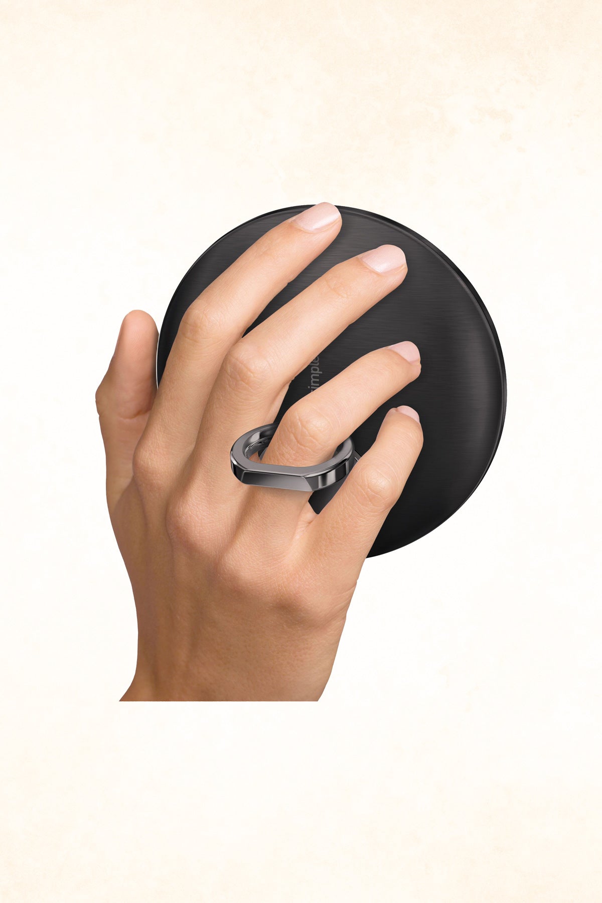 Simplehuman – Sensor Mirror Compact - 3 x Magnification - Sort