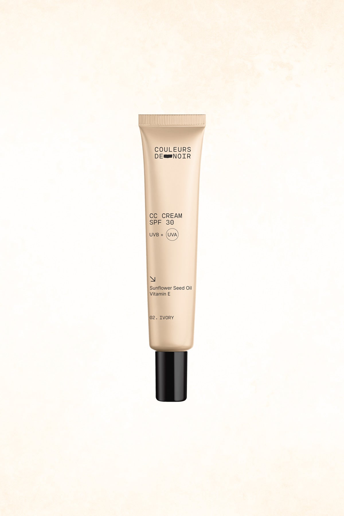 Couleurs de Noir - CC Cream Broad Spectrum SPF30 - 02 Ivory