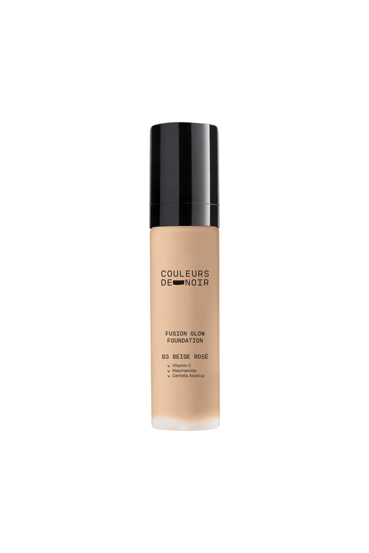 Couleurs de Noir - Fusion Glow Foundation – 03 Beige Rosé (Rose Beige)