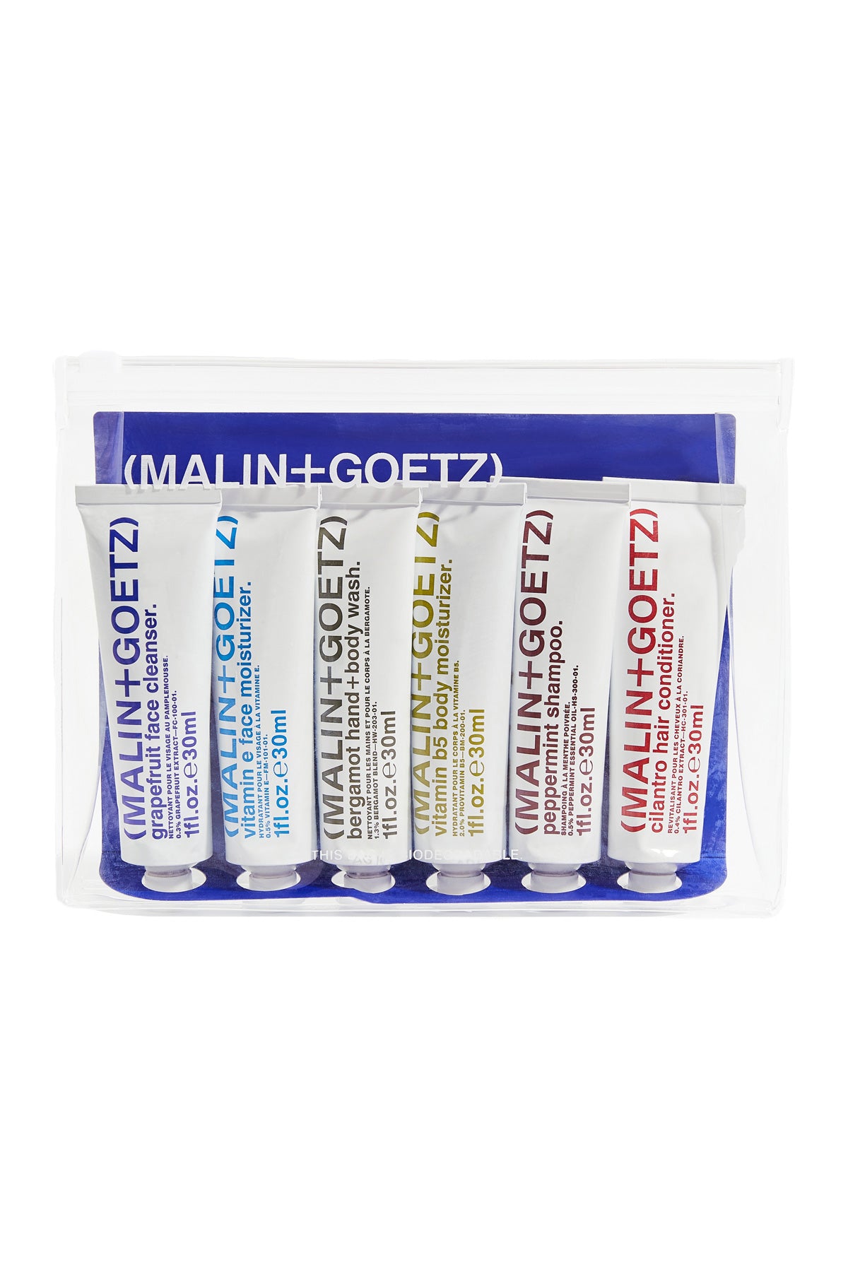 Malin+Goetz – Best Sellers Travel kit 6 x 30 ml