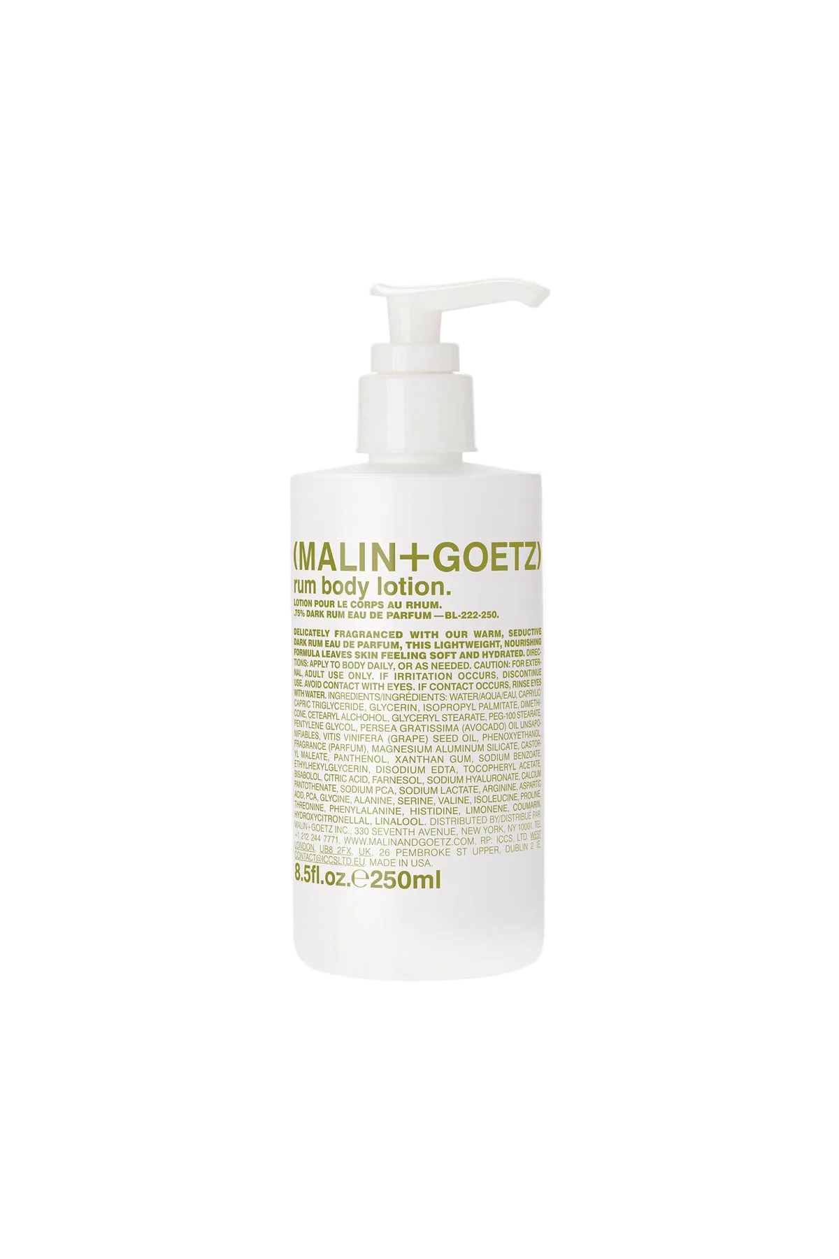 Malin+Goetz – Rum Body Lotion 8.5 oz / 250 ml