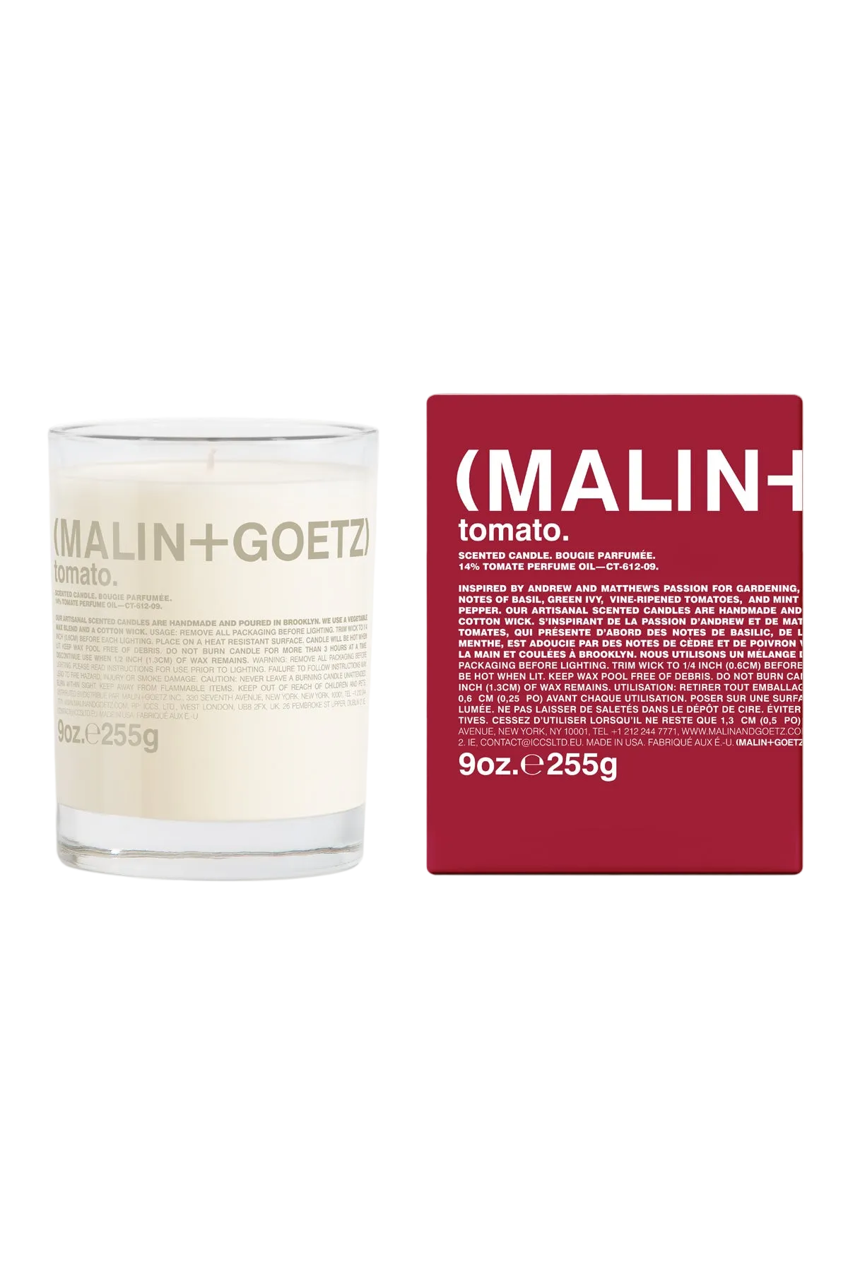 Malin+Goetz - Tomato Candle  255 g