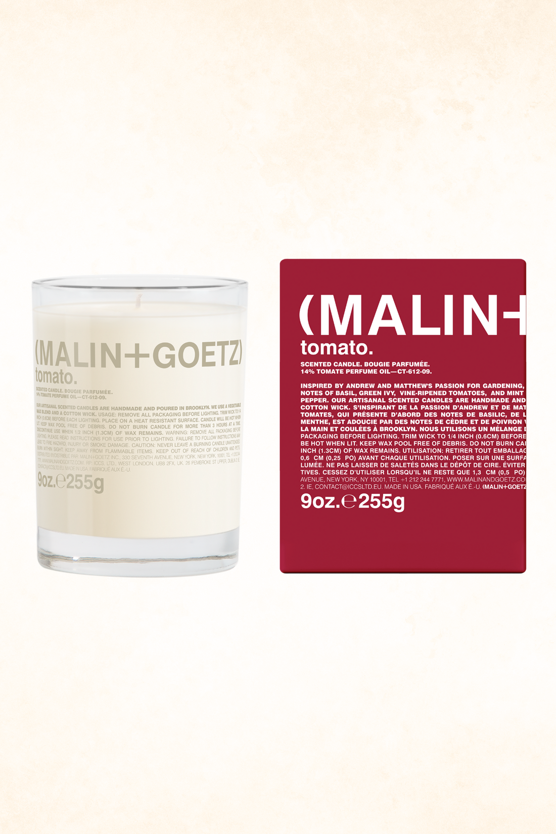 Malin+Goetz - Tomato Candle  255 g