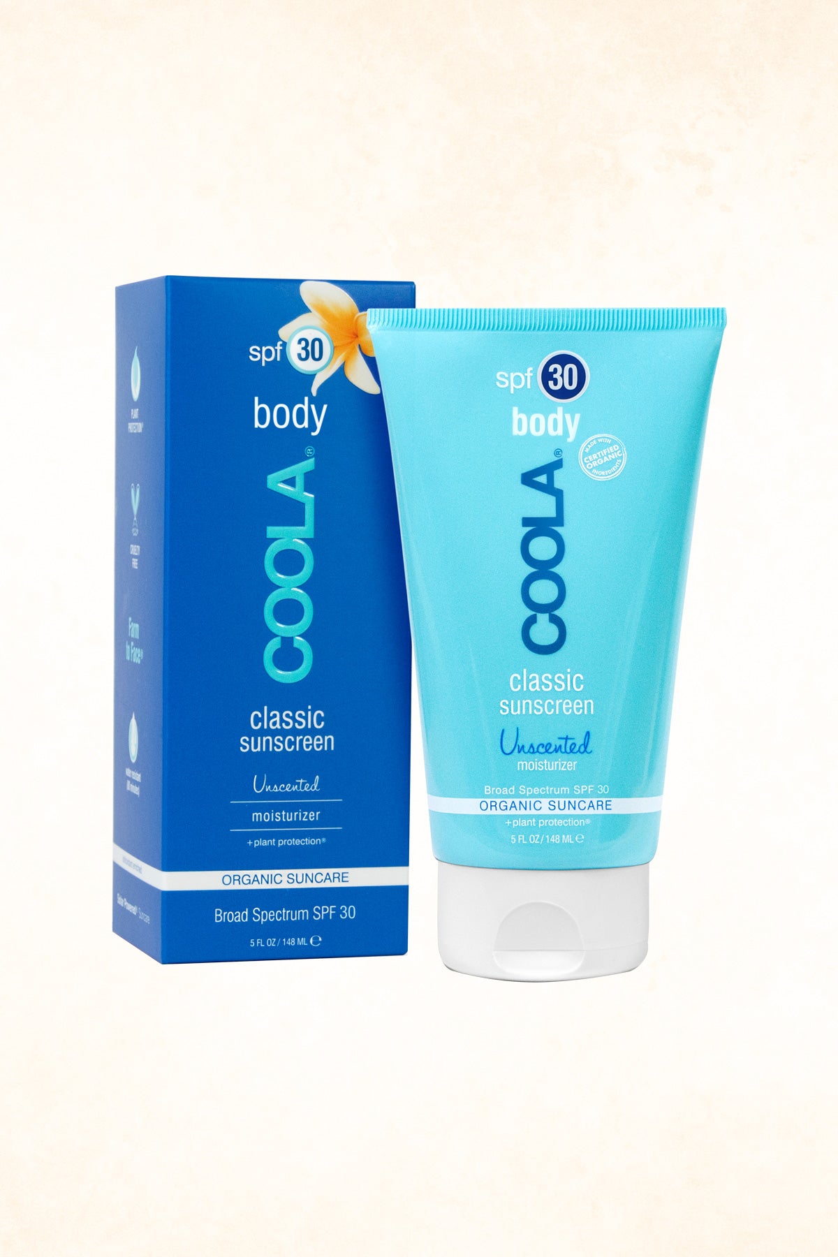 Coola - Classic Total Body SPF 30 Unscented - 148 ml