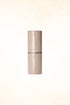 Refillable Beige Fine Leather Lipstick Case
