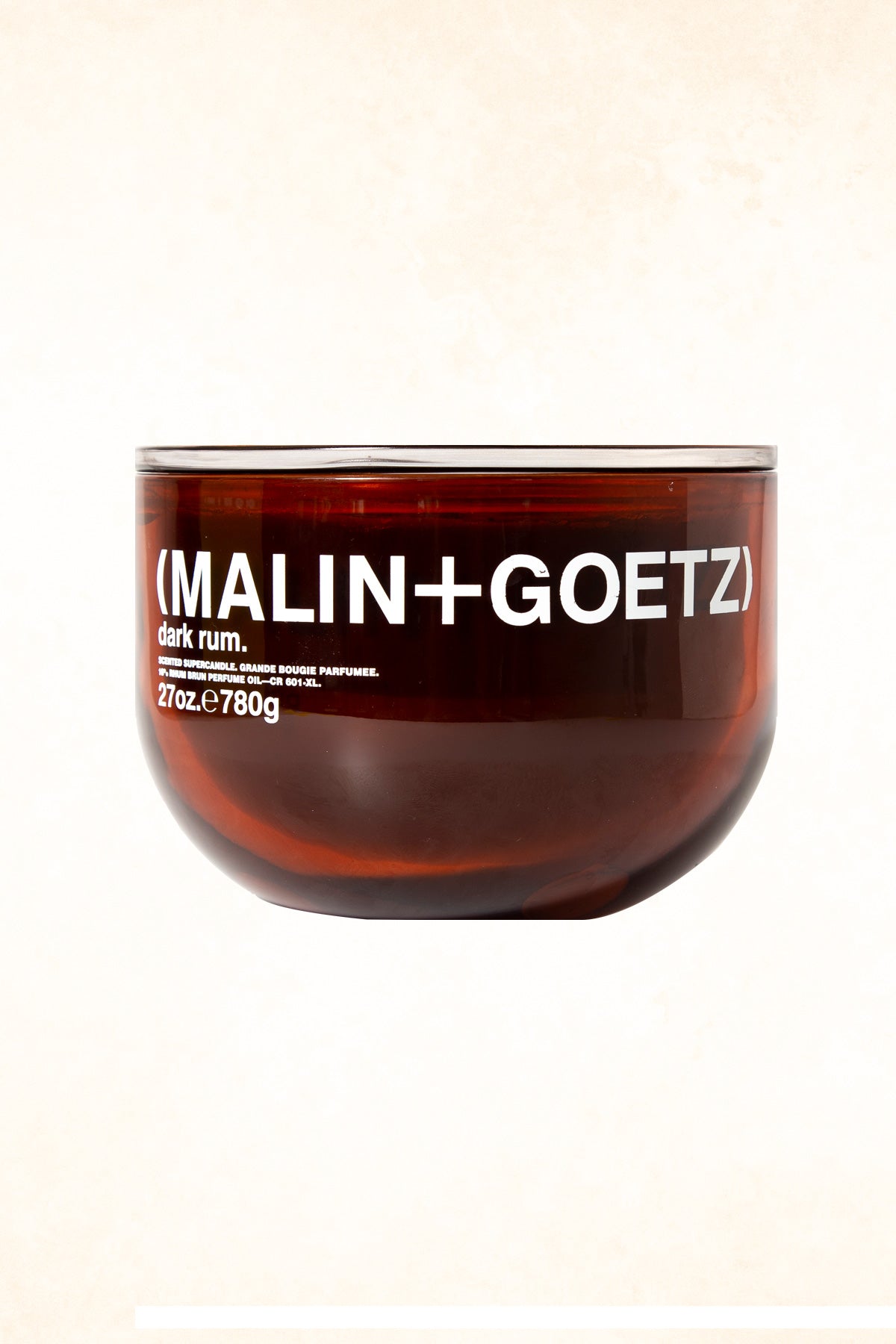 Malin+Goetz – Dark Rum Supercandle 27 OZ / 780 G - Limited Edition