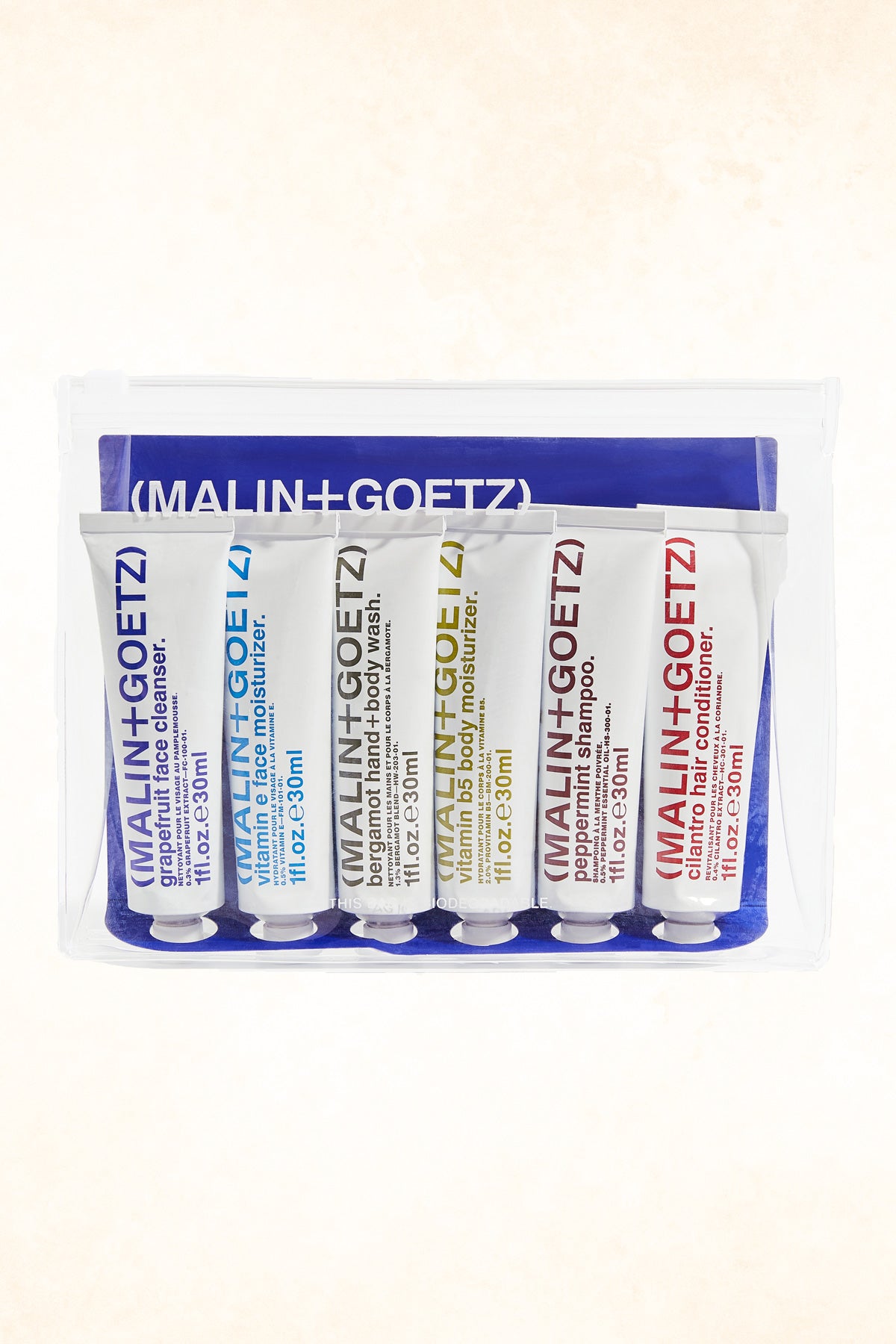 Malin+Goetz – Best Sellers Travel kit 6 x 30 ml