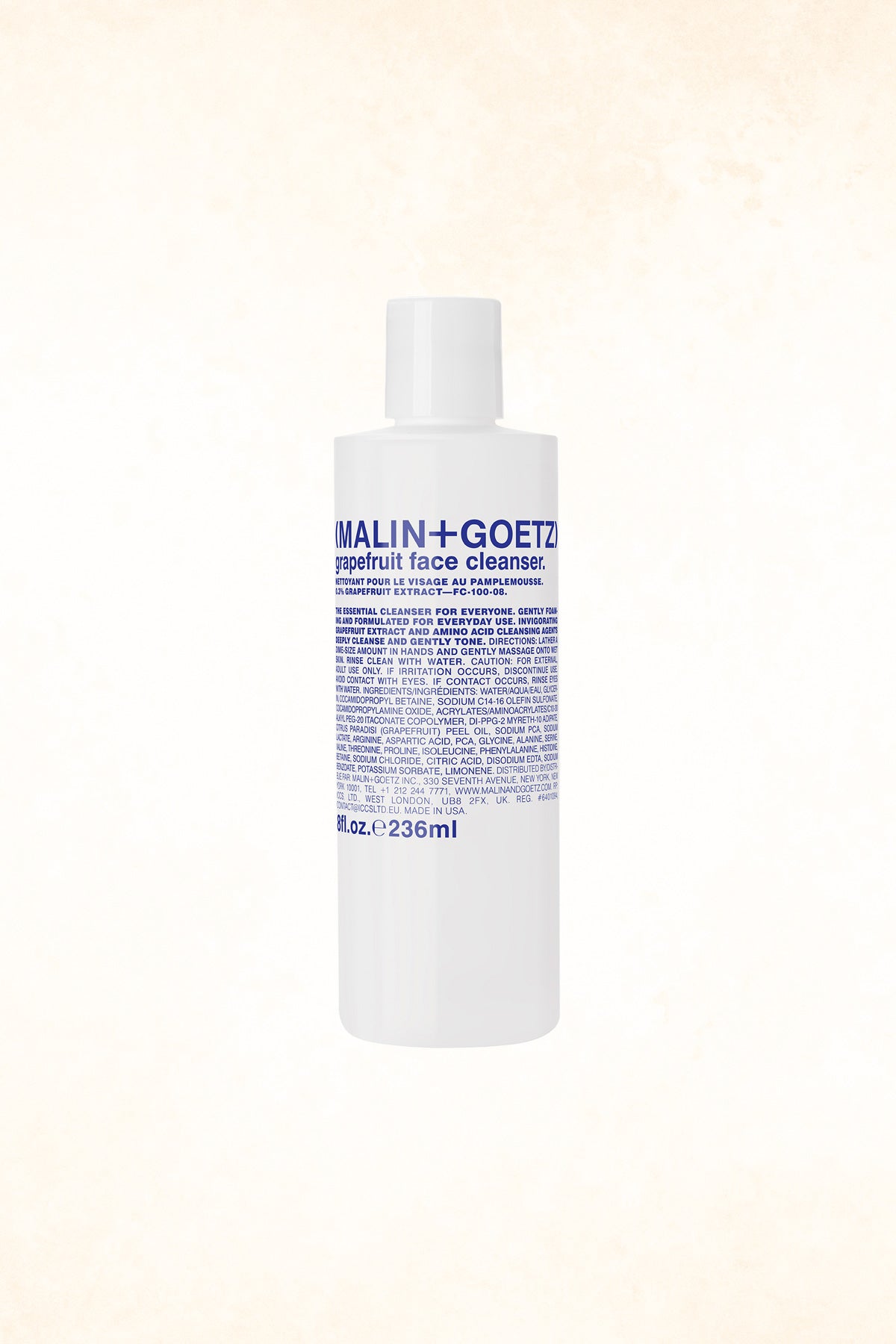 Malin+Goetz – Grapefruit Face Cleanser 8 oz / 236 ml