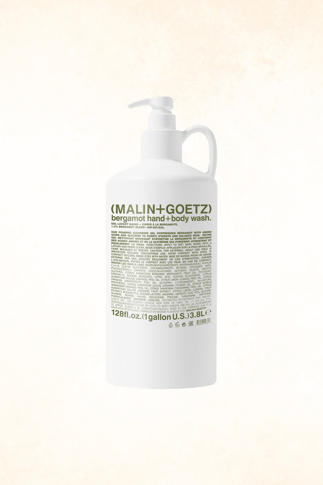 Malin+Goetz – Bergamot Hand + Body Wash 3,8L