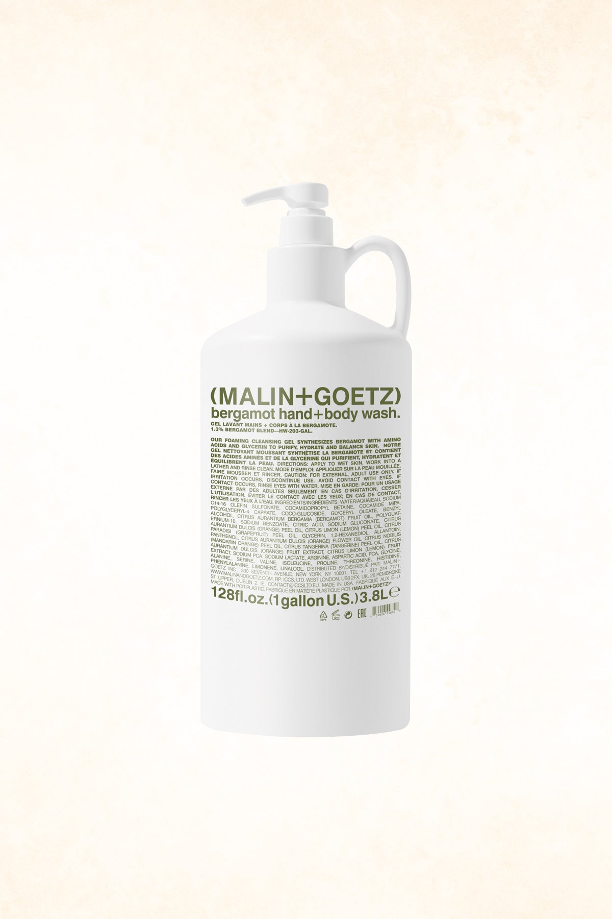 Malin+Goetz – Bergamot Hand + Body Wash 3,8L