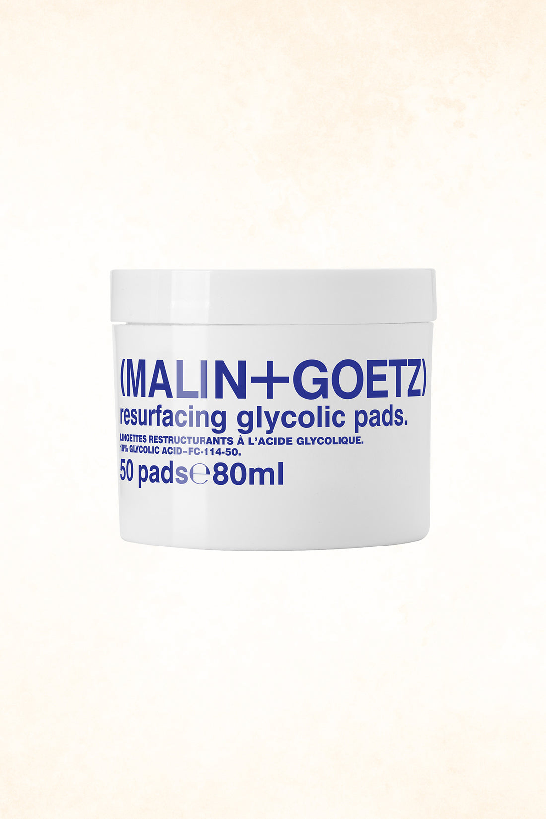 Malin+Goetz – Resurfacing Glycolic Pads 50 pads (10% Glycolic Acid)