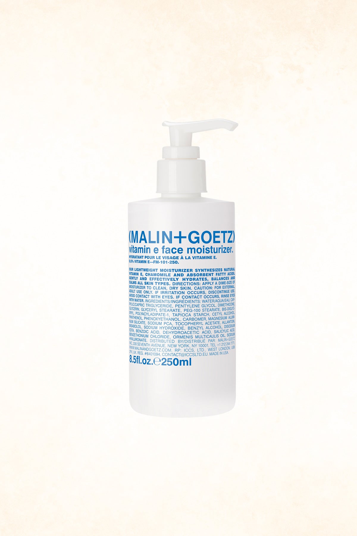 Malin+Goetz – Vitamin E Face Moisturizer 8.5 oz / 250 ml