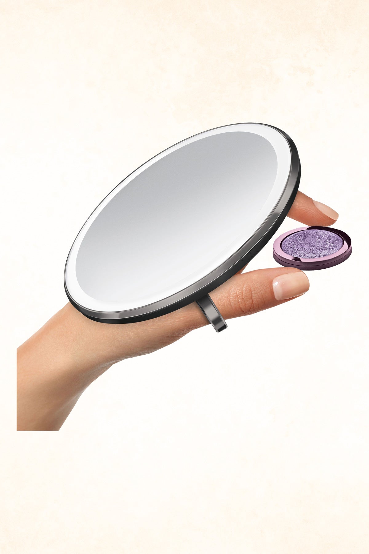 Simplehuman – Sensor Mirror Compact - 3 x Magnification - Sort