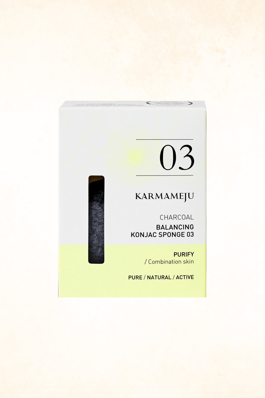 Karmameju – Konjac Sponge Charcoal 03