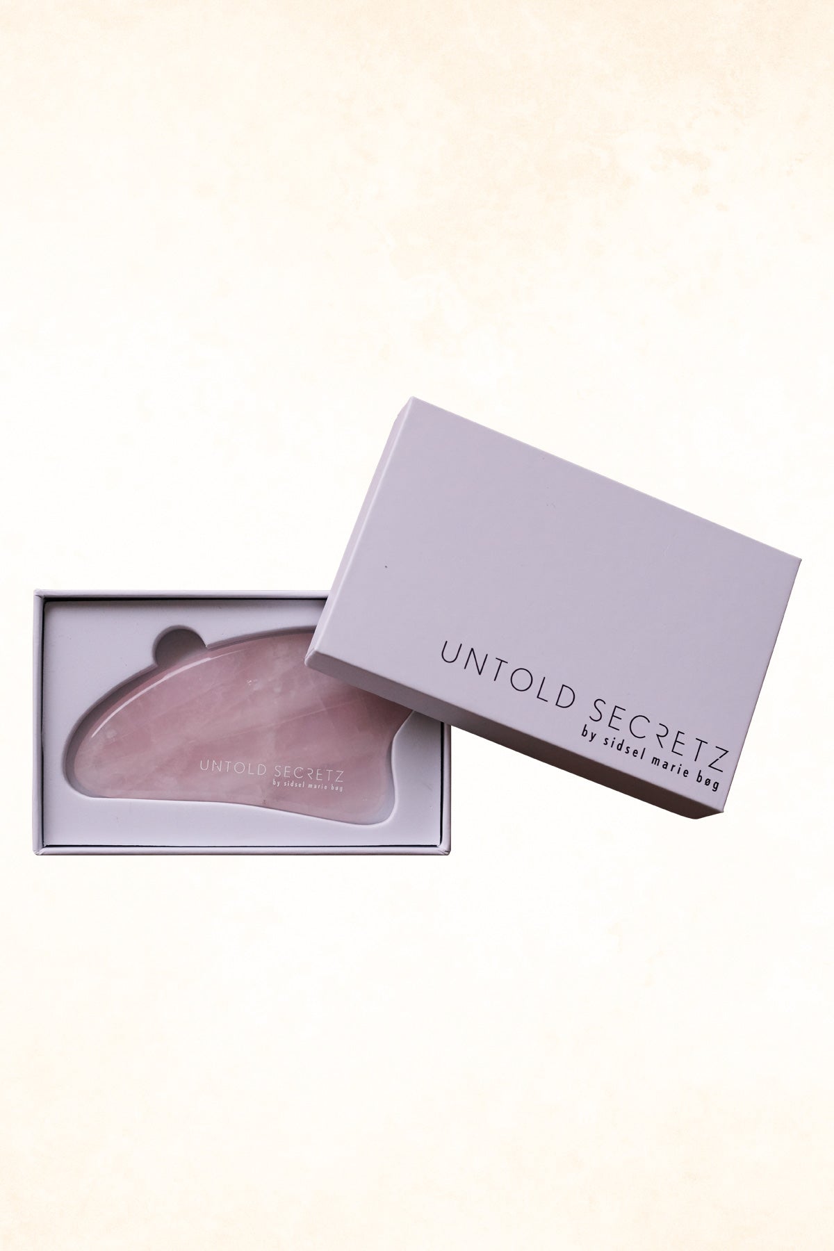 Untold Secretz - Crystal Contour Gua Sha - Rose Quartz