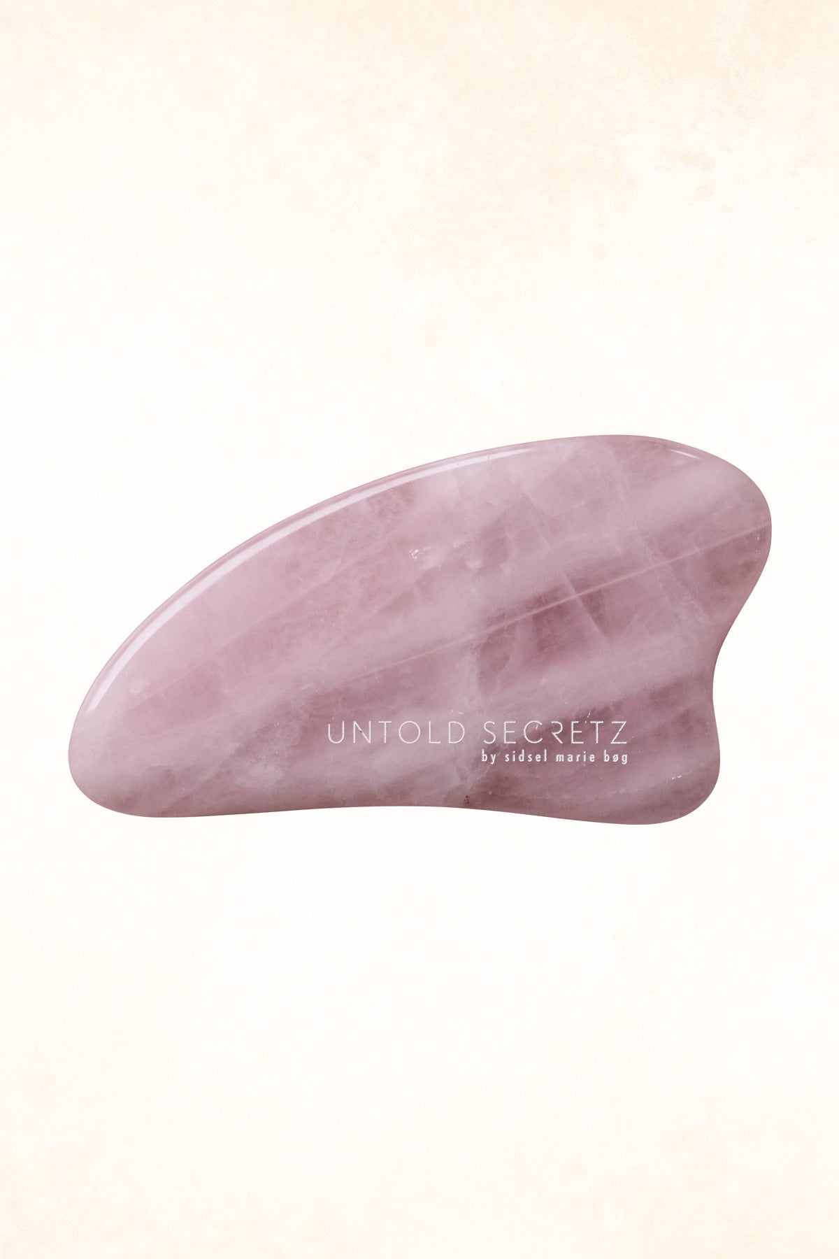 Untold Secretz - Crystal Contour Gua Sha - Rose Quartz